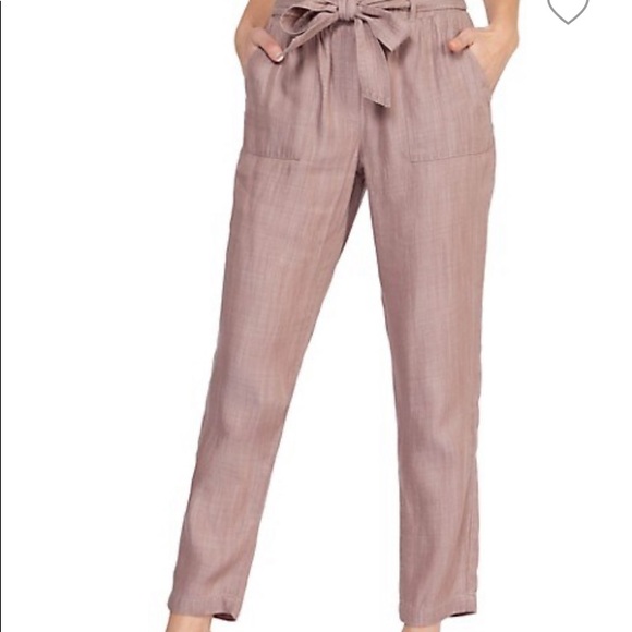 Dex Tie Front Ankle Pants - Picture 1 of 5